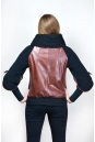 Женская кожаная куртка из натуральной кожи с воротником 0900266-3